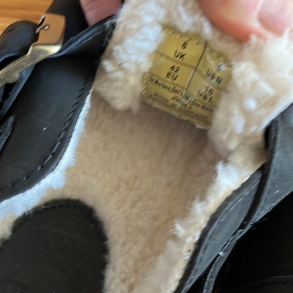Dr Martens Jorge ll Faux Lined Slingback Mules Size 10 NWT - Picture 12 of 15